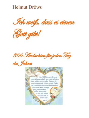 cover image of Ich weiß, dass es einen Gott gibt